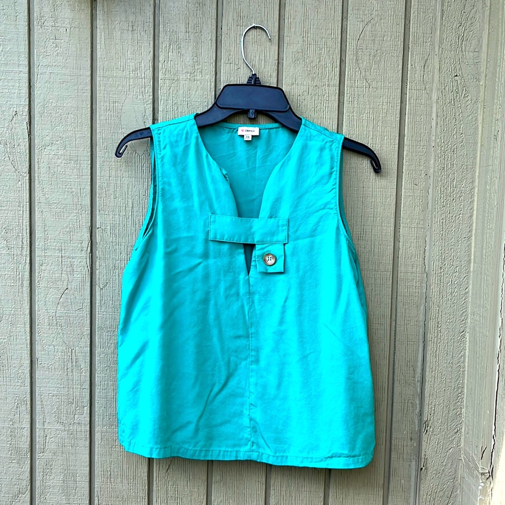 Cremieux green summer tank
